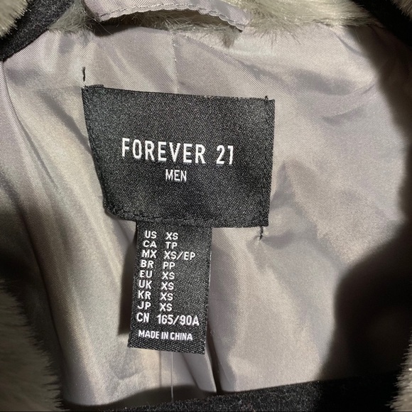 COPY - Forever 21 NWT Unisex Faux Fur Coat - Picture 5 of 6
